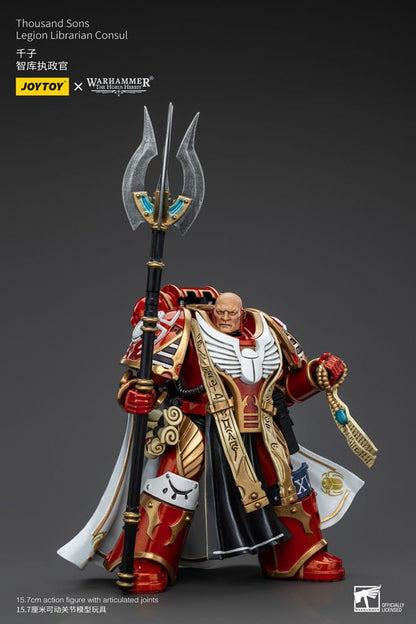 Warhammer the Horus Heresy Action Figuur 1/18 duizend zonen Legion Librarian Consut 16 cm
