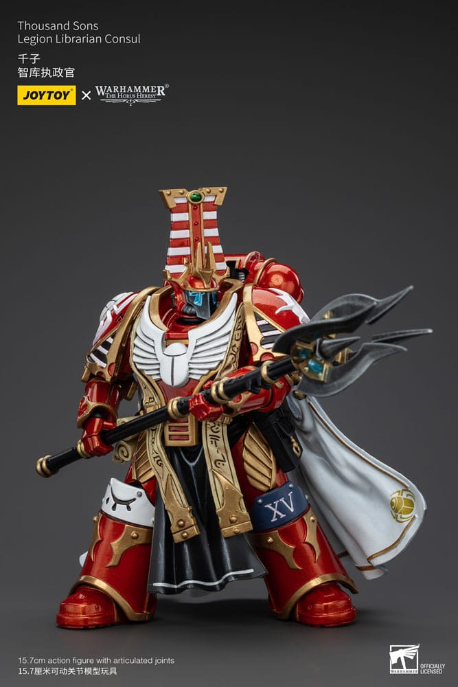 Warhammer the Horus Heresy Action Figuur 1/18 duizend zonen Legion Librarian Consut 16 cm