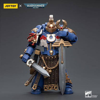 Warhammer 40K Actie Figuur 1/18 Ultramarines Honor Guard Hoofdstukkampioen 12 cm