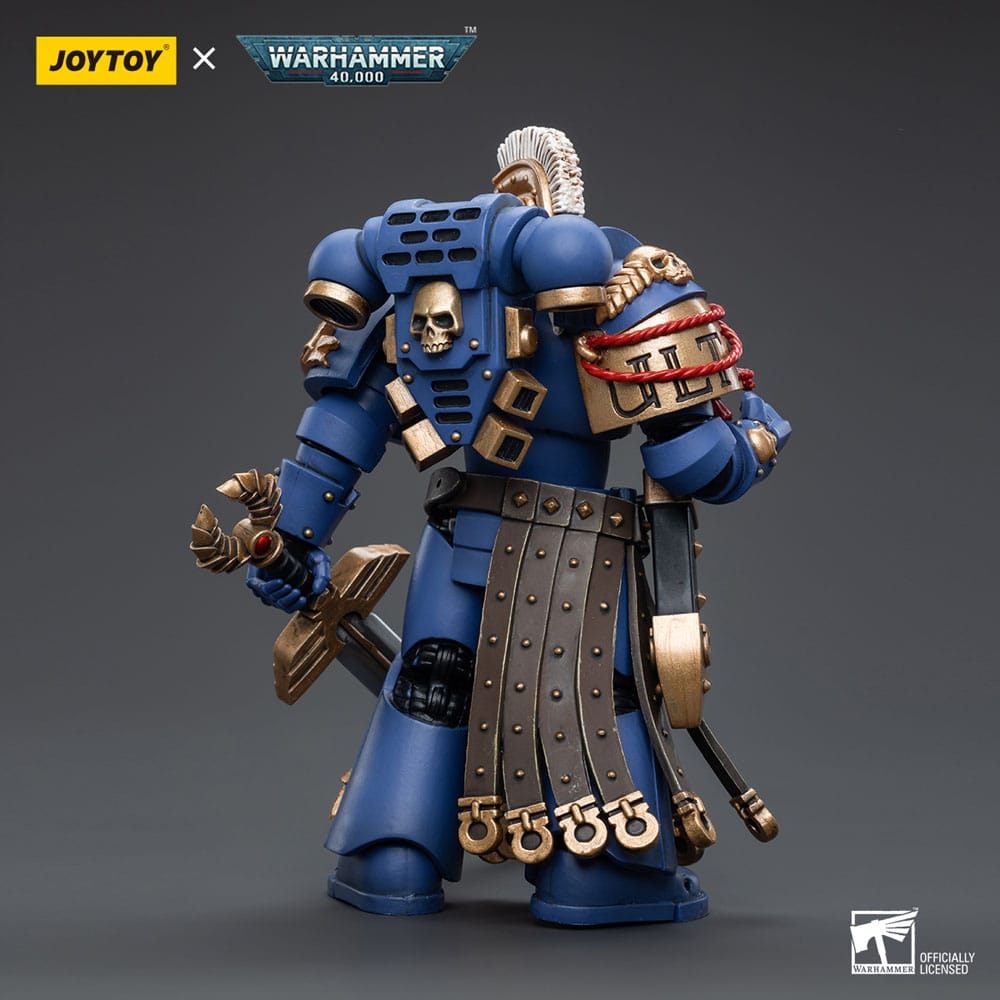Warhammer 40K Actie Figuur 1/18 Ultramarines Honor Guard Hoofdstukkampioen 12 cm