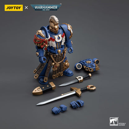 Warhammer 40K Actie Figuur 1/18 Ultramarines Honor Guard Hoofdstukkampioen 12 cm