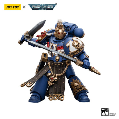 Warhammer 40K Actie Figuur 1/18 Ultramarines Honor Guard Hoofdstukkampioen 12 cm