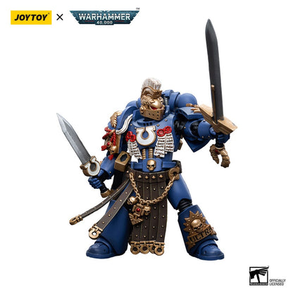 Warhammer 40K Actie Figuur 1/18 Ultramarines Honor Guard Hoofdstukkampioen 12 cm