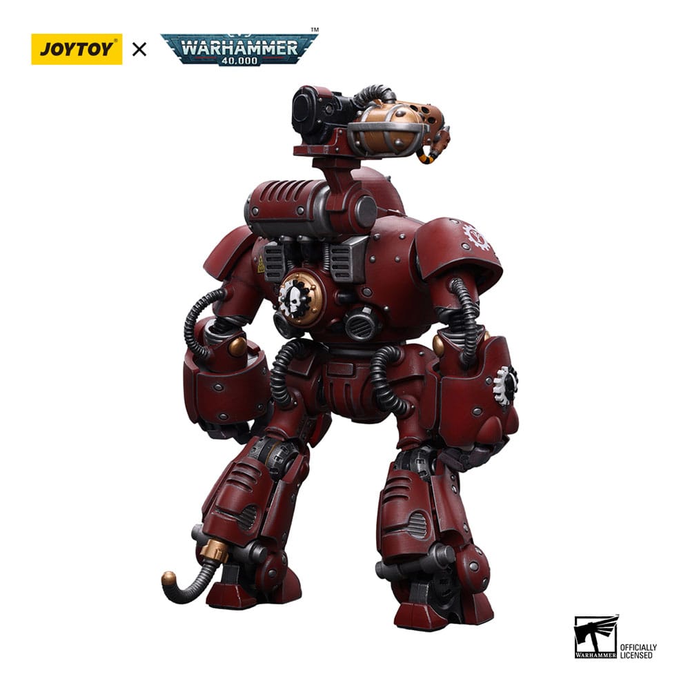 Warhammer 40K Actie Figuur 1/18 Adeptus Mechanicus Kastelan Robot met brandverbranding 12 cm