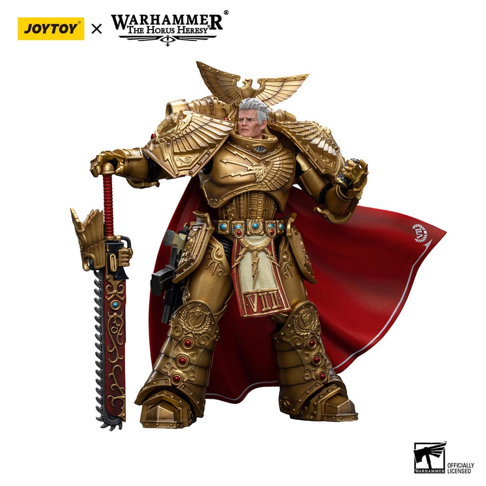 Warhammer the Horus Heresy -actie Figuur 1/18 Imperial Fists Rogal Dorn Primarch van het 7e Legioen 12 cm