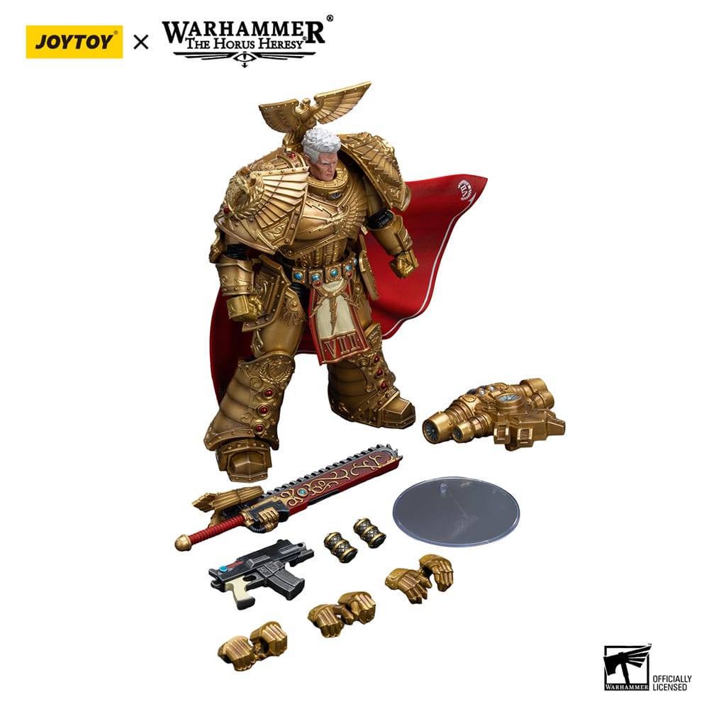 Warhammer the Horus Heresy -actie Figuur 1/18 Imperial Fists Rogal Dorn Primarch van het 7e Legioen 12 cm