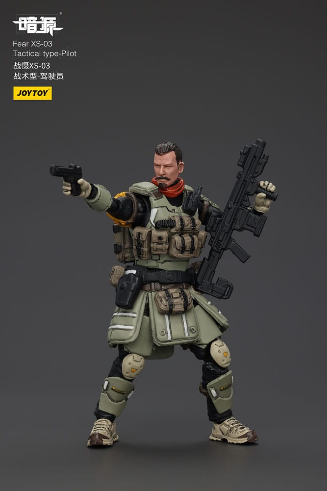 Battle For the Stars Actionfigur Fear XS-03 Tactische type-piloot 12 cm