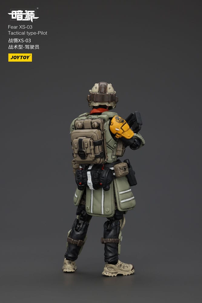 Battle For the Stars Actionfigur Fear XS-03 Tactische type-piloot 12 cm