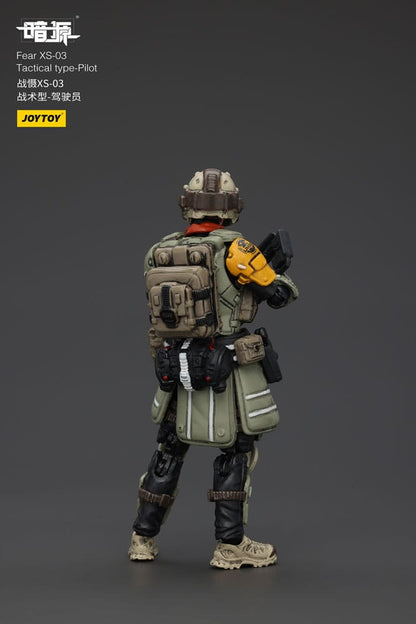 Battle For the Stars Actionfigur Fear XS-03 Tactische type-piloot 12 cm