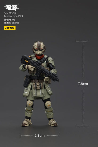 Battle For the Stars Actionfigur Fear XS-03 Tactische type-piloot 12 cm