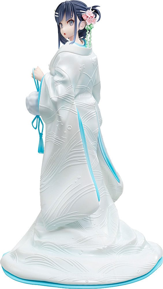 Boef droomt niet van een konijntjesmeisje Senpai-standbeeld 1/7 Mai Sakurajima Witte Kimono Ver. 23 cm