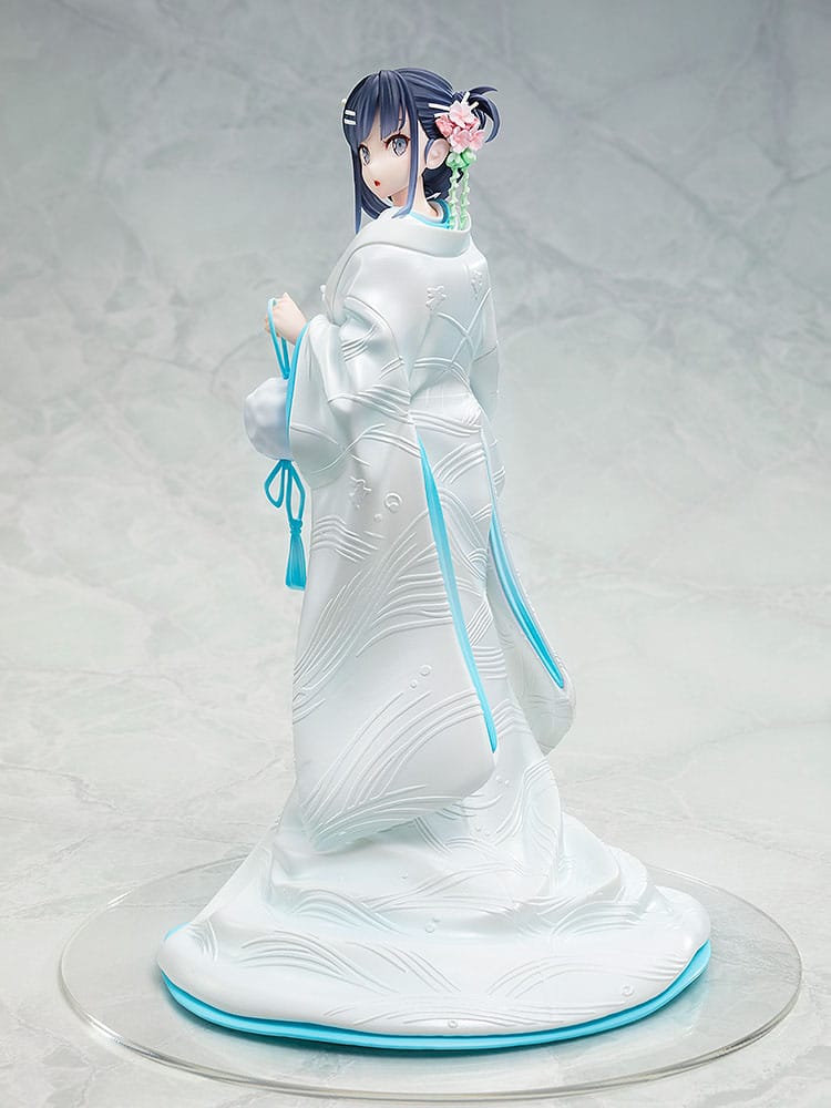 Boef droomt niet van een konijntjesmeisje Senpai-standbeeld 1/7 Mai Sakurajima Witte Kimono Ver. 23 cm