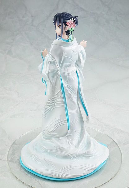 Boef droomt niet van een konijntjesmeisje Senpai-standbeeld 1/7 Mai Sakurajima Witte Kimono Ver. 23 cm