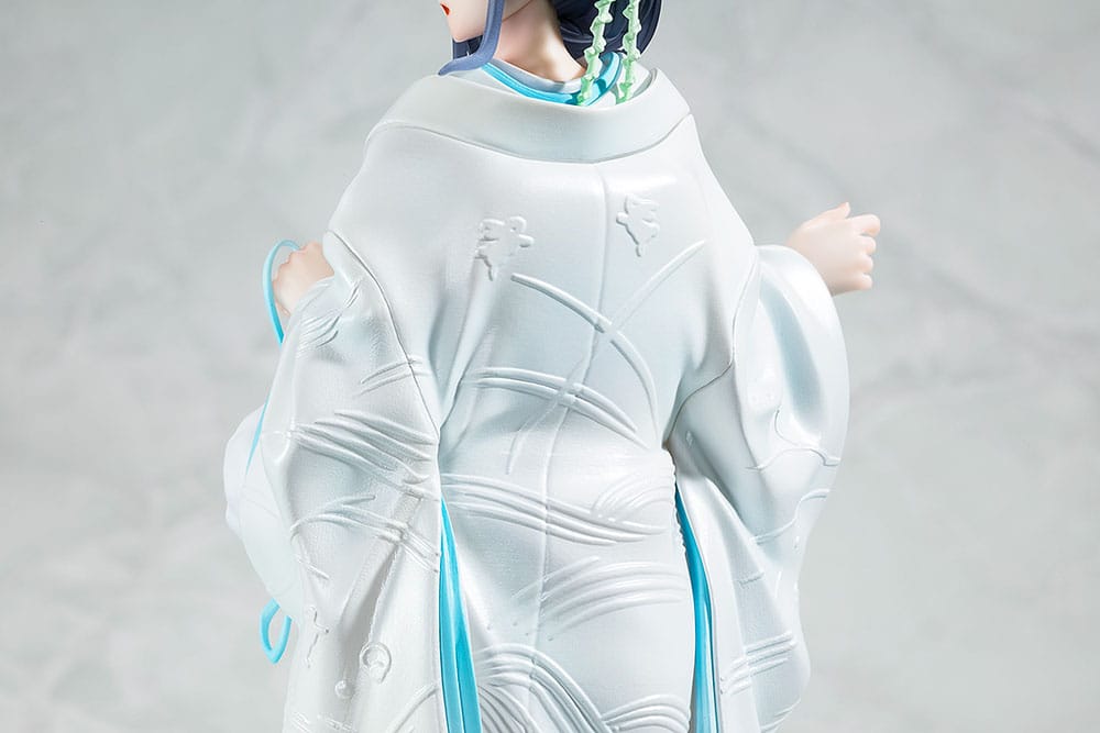 Boef droomt niet van een konijntjesmeisje Senpai-standbeeld 1/7 Mai Sakurajima Witte Kimono Ver. 23 cm