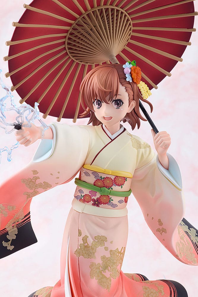 Een bepaald wetenschappelijk railgun T-beeld 1/7 Mikoto Misaka Furisode Kimono Ver. 28 cm