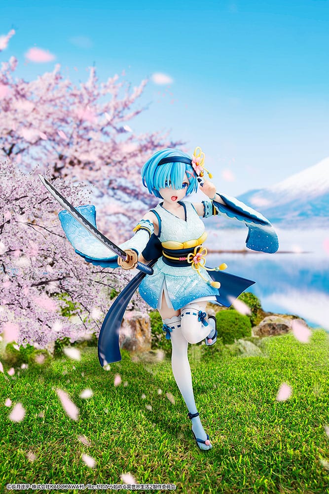 Re:ZERO -Het leven starten in een andere wereld- PVC-standbeeld 1/7 Rem Combat Outfit Ver. 22 cm