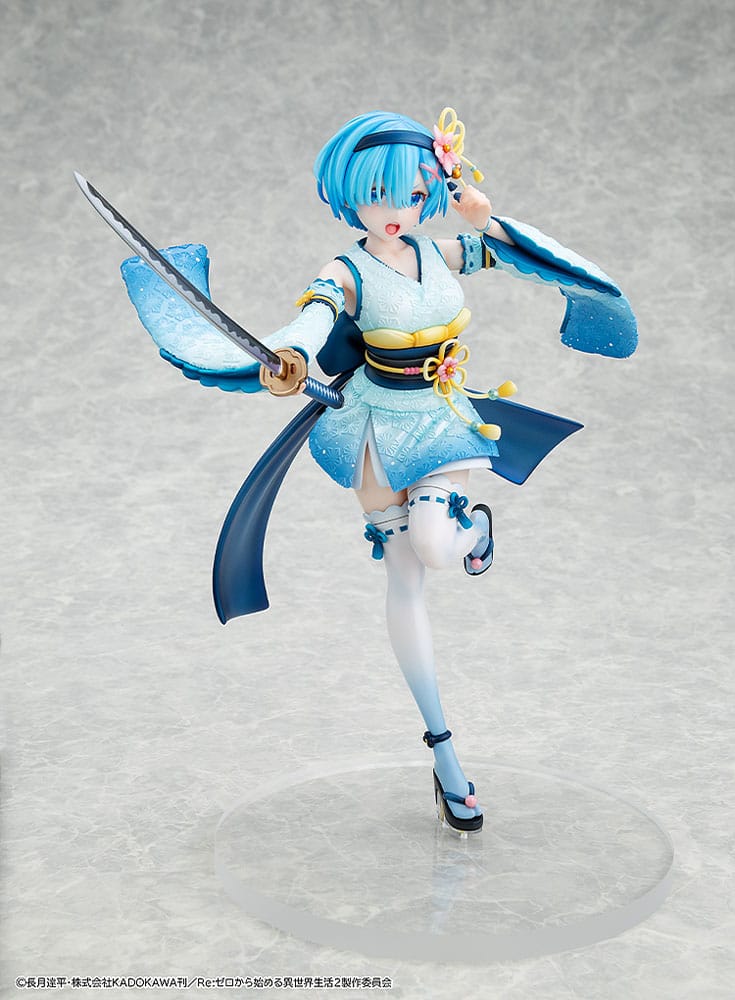 Re:ZERO -Het leven starten in een andere wereld- PVC-standbeeld 1/7 Rem Combat Outfit Ver. 22 cm