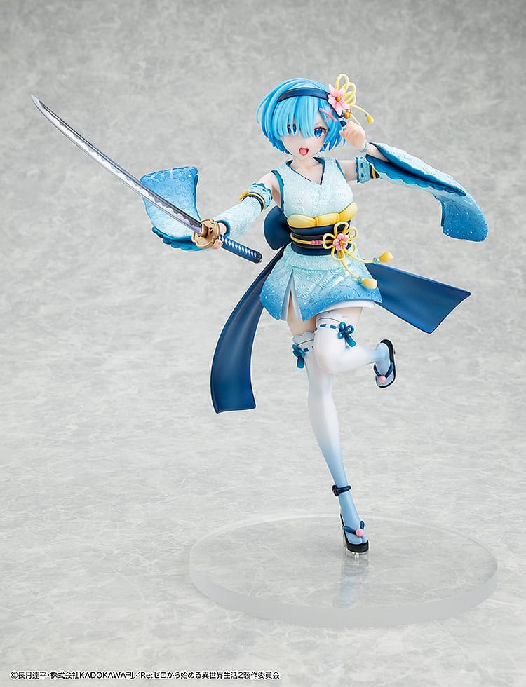 Re:ZERO -Het leven starten in een andere wereld- PVC-standbeeld 1/7 Rem Combat Outfit Ver. 22 cm