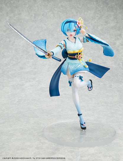 Re:ZERO -Het leven starten in een andere wereld- PVC-standbeeld 1/7 Rem Combat Outfit Ver. 22 cm