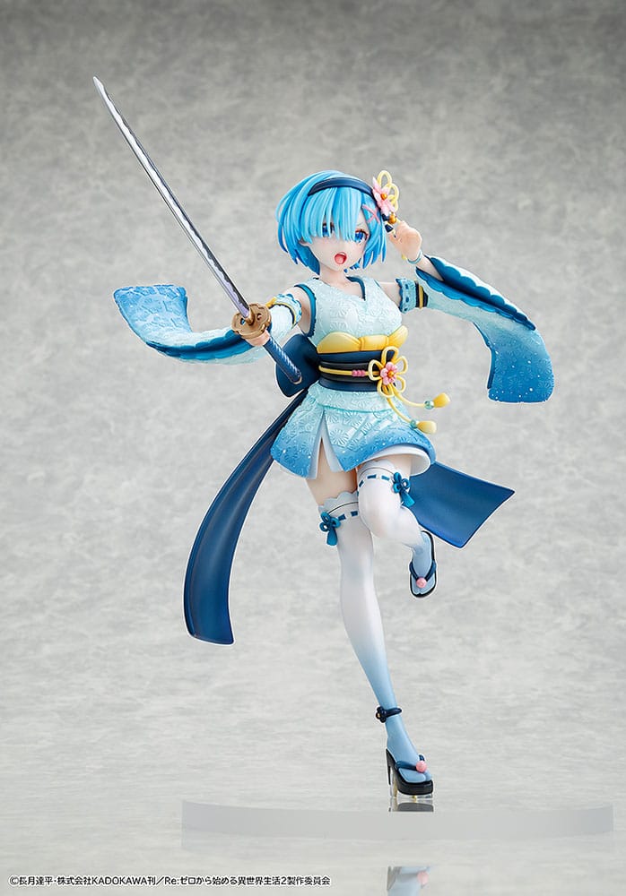 Re:ZERO -Het leven starten in een andere wereld- PVC-standbeeld 1/7 Rem Combat Outfit Ver. 22 cm