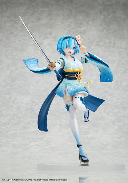 Re:ZERO -Het leven starten in een andere wereld- PVC-standbeeld 1/7 Rem Combat Outfit Ver. 22 cm