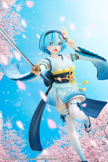Re:ZERO -Het leven starten in een andere wereld- PVC-standbeeld 1/7 Rem Combat Outfit Ver. 22 cm