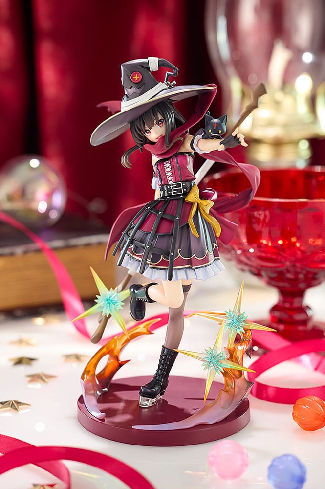 Konosuba Gods zegen op deze prachtige wereld! PVC -standbeeld Megumin: Light Novel 10th Anniversary Ver. 18 cm