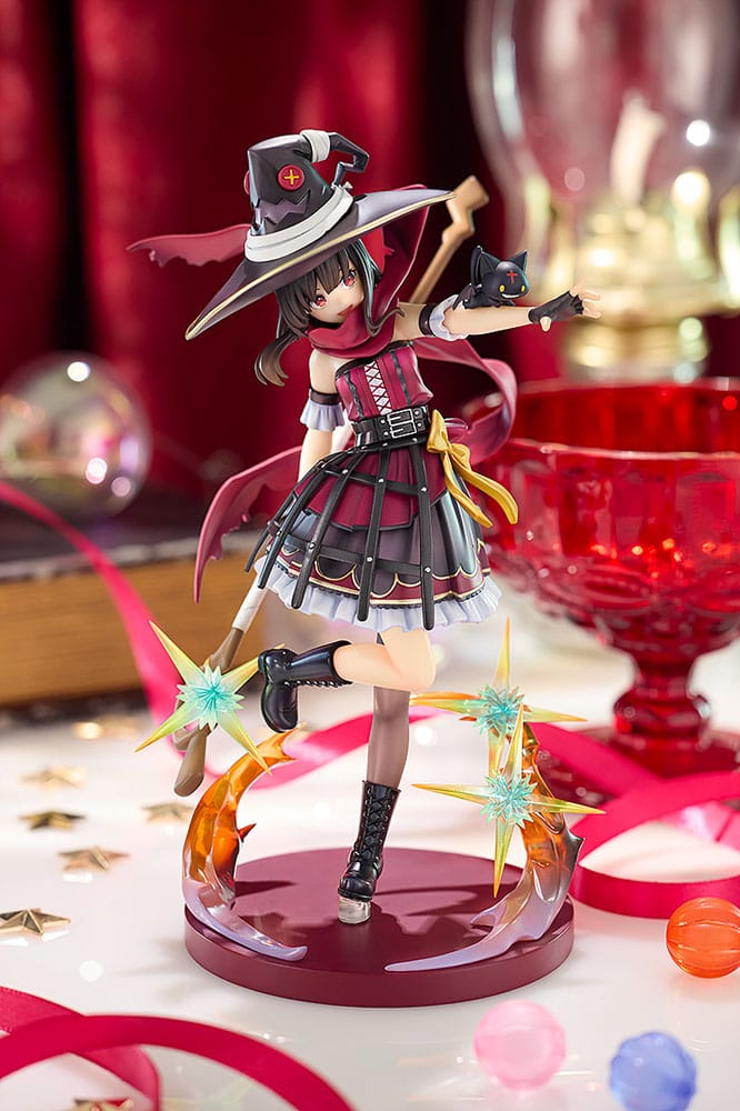 Konosuba Gods zegen op deze prachtige wereld! PVC -standbeeld Megumin: Light Novel 10th Anniversary Ver. 18 cm