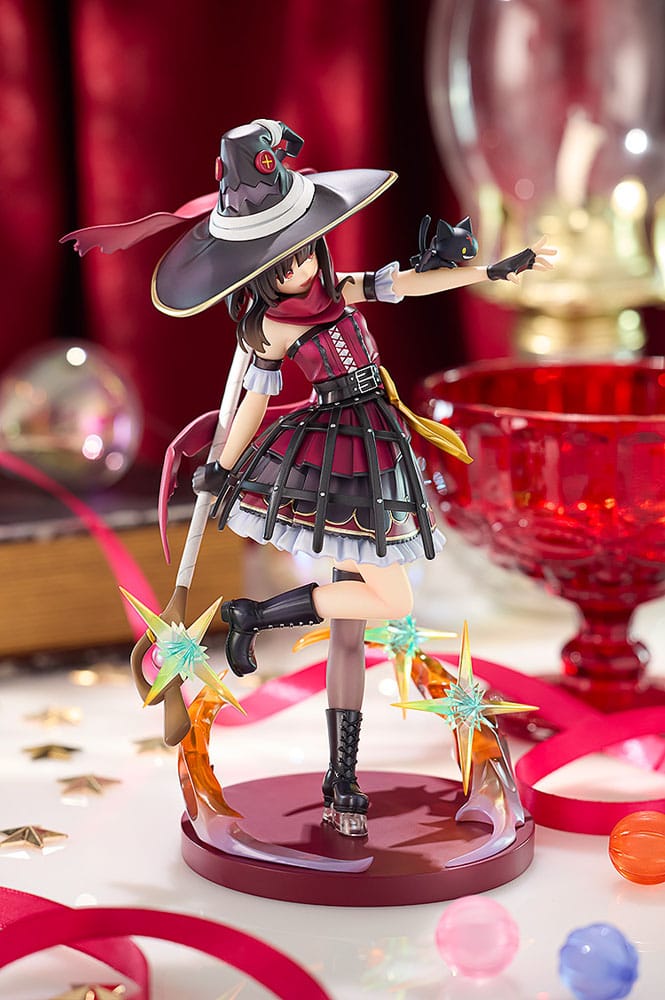 Konosuba Gods zegen op deze prachtige wereld! PVC -standbeeld Megumin: Light Novel 10th Anniversary Ver. 18 cm