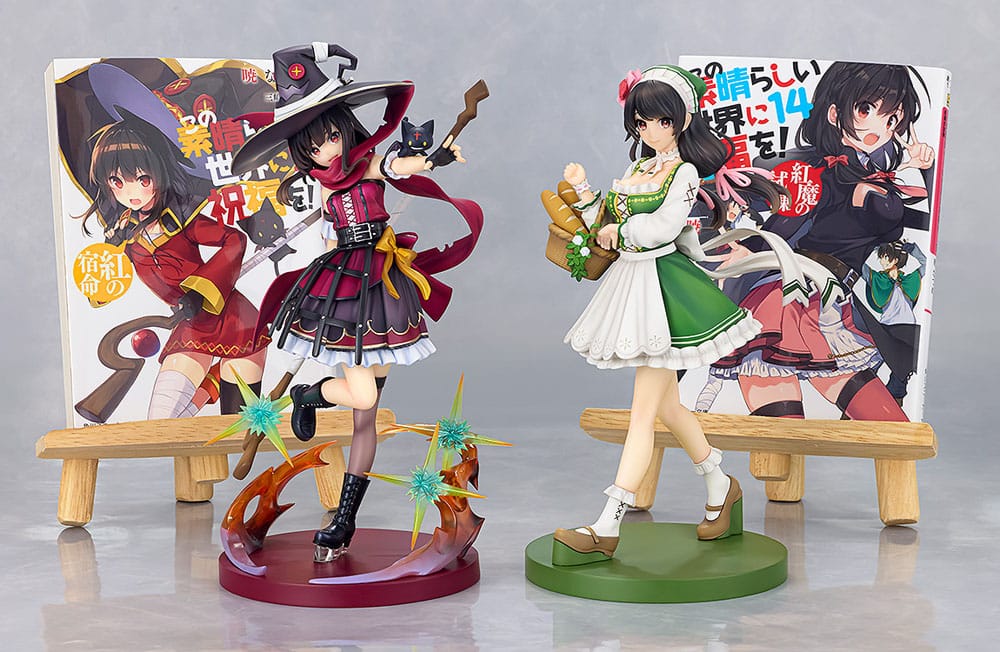 Konosuba Gods zegen op deze prachtige wereld! PVC -standbeeld Yunyun: Light Novel 10th Anniversary Ver. 17 cm