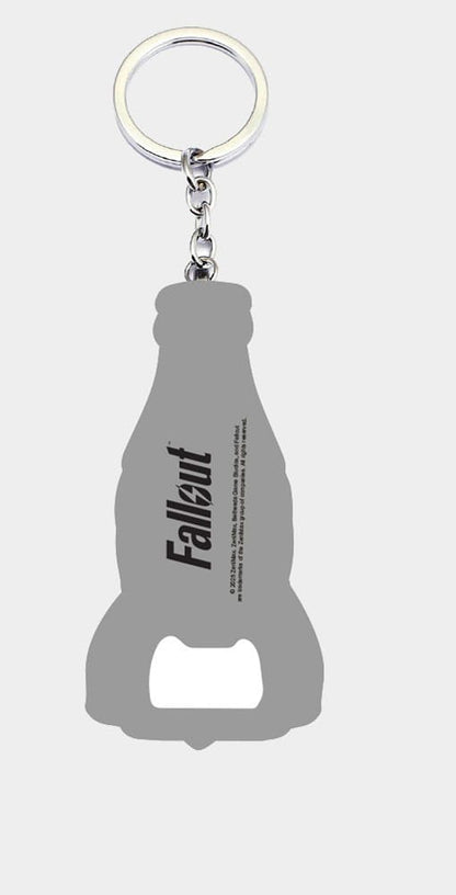 Fallout Keychain met flesopener Nuka Cola Logo