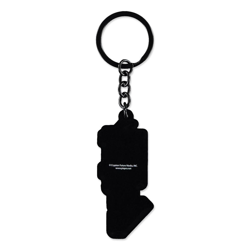 Hatsune Miku Rubber Keychain -logo