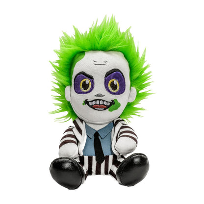 Beetlejuice Phunny Plush figuur Beetlejuice zittend met gestreepte outfit 18 cm