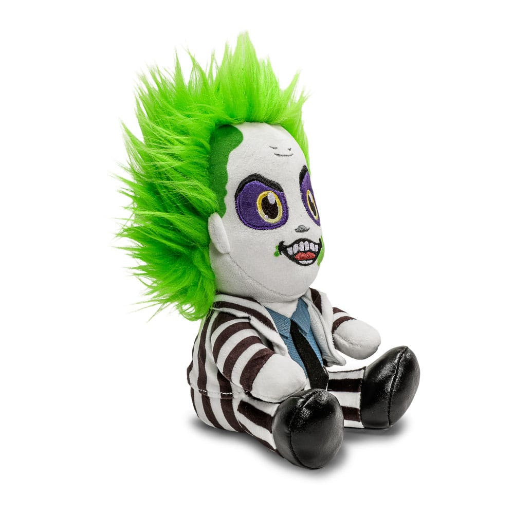 Beetlejuice Phunny Plush figuur Beetlejuice zittend met gestreepte outfit 18 cm