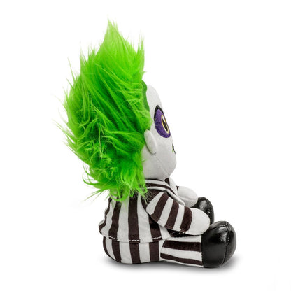 Beetlejuice Phunny Plush figuur Beetlejuice zittend met gestreepte outfit 18 cm