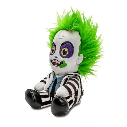 Beetlejuice Phunny Plush figuur Beetlejuice zittend met gestreepte outfit 18 cm