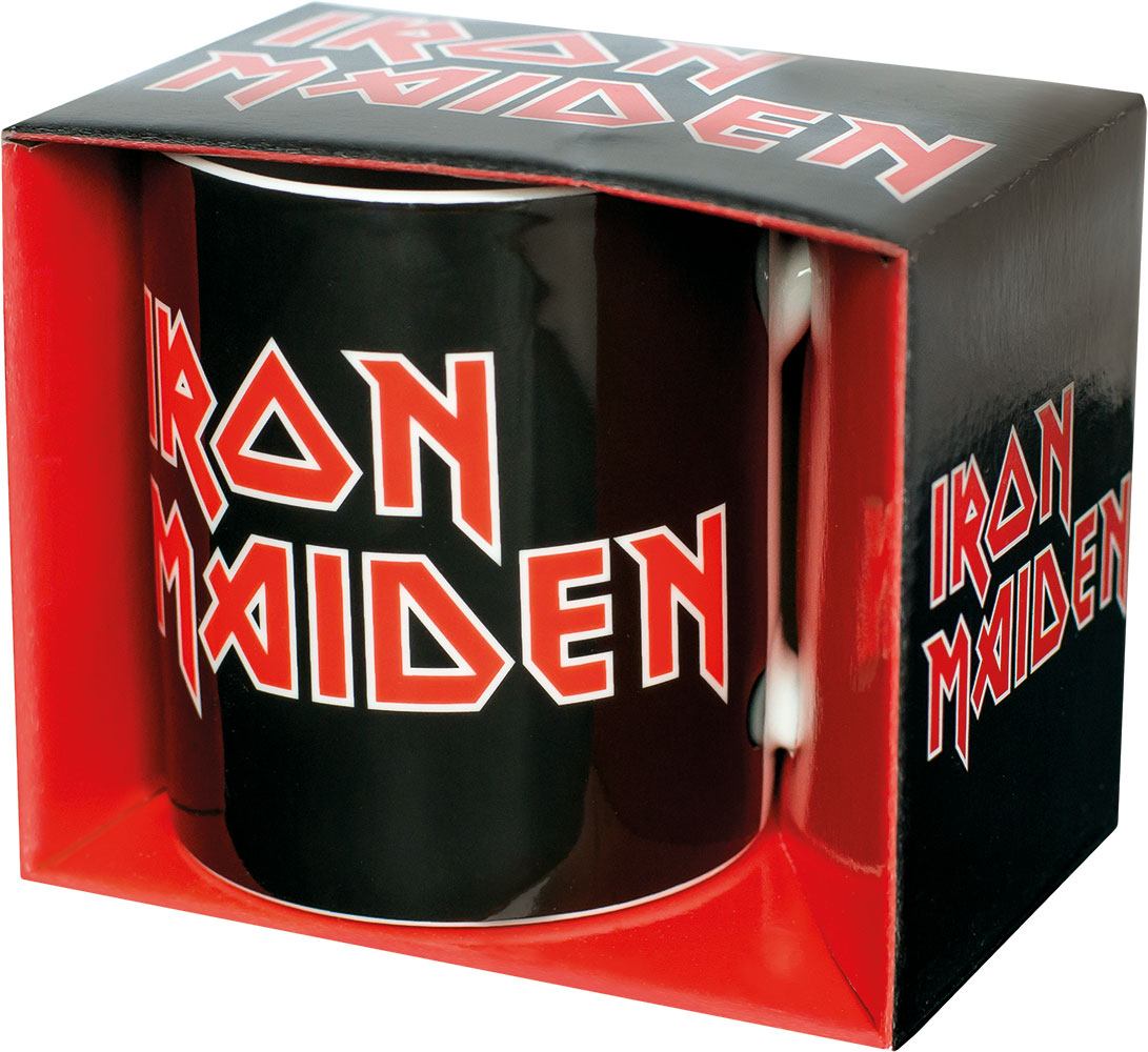 Iron maiden mug -logo