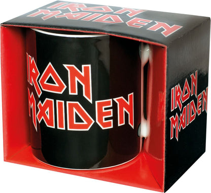 Iron maiden mug -logo