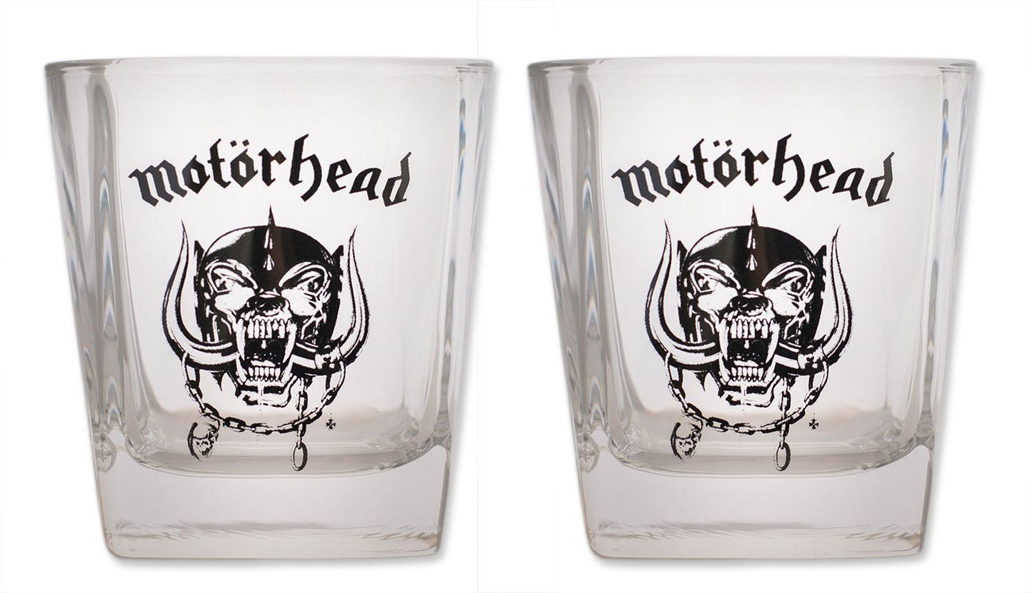 Motorhead whisky shotglazen 2-pack