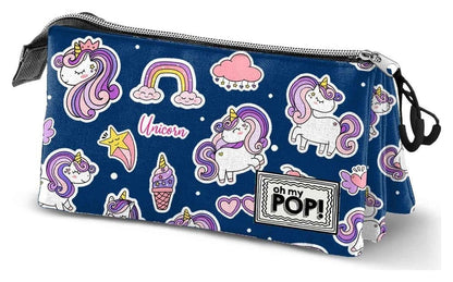 Oh mijn pop! Triple Etui Magical Multicolour
