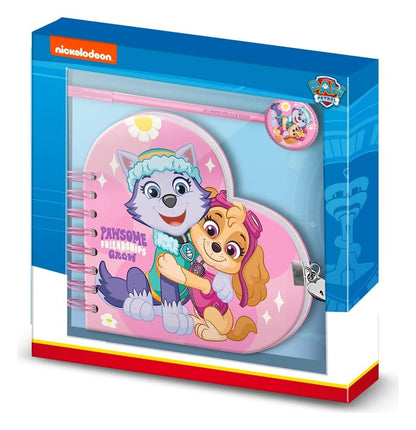 PAW Patrol Notitieboekje met Pen Cadeauset Pawsome Vriendschappen groeien