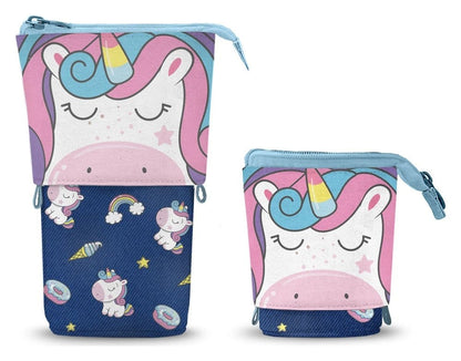Oh mijn pop! Schattig Etui Sweety Donkerblauw