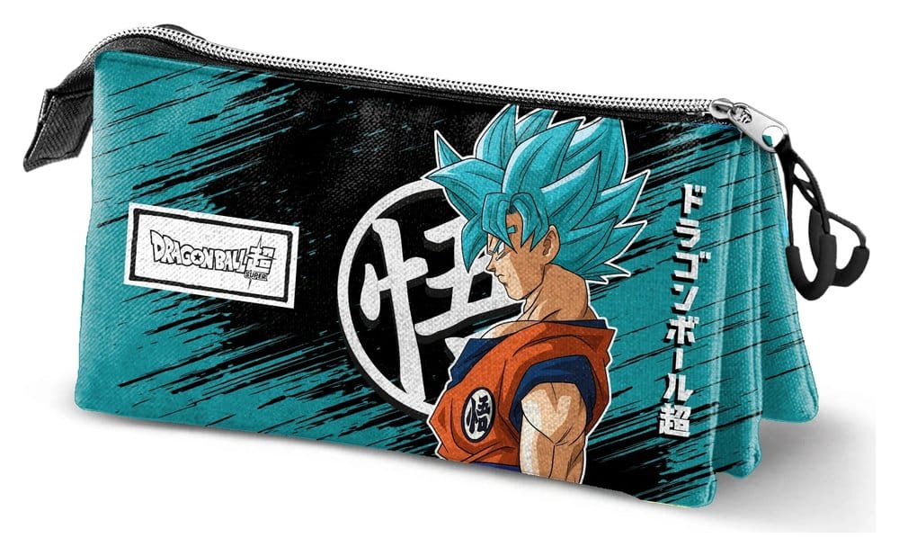 Dragon Ball Triple Etui Saiyajin Blauw