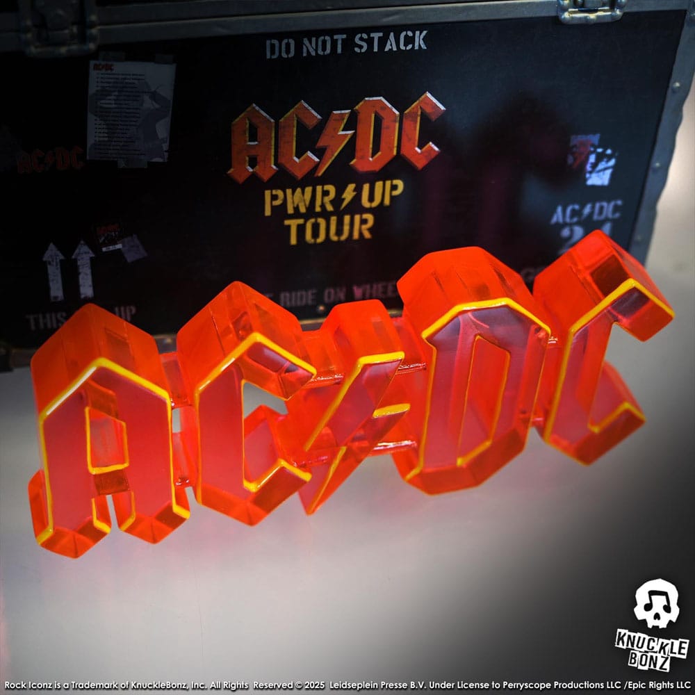 AC/DC Rock Ikonz On Tour-standbeeld PWR UP Tour Road Case