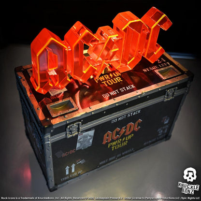 AC/DC Rock Ikonz On Tour-standbeeld PWR UP Tour Road Case