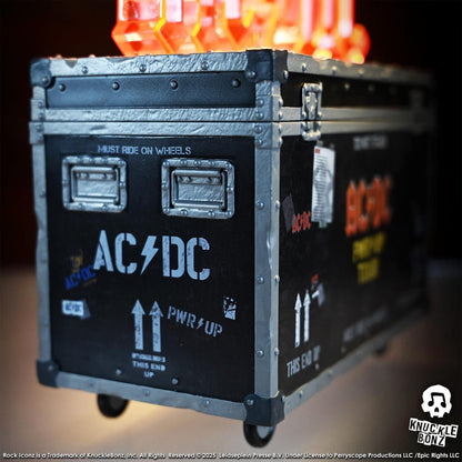 AC/DC Rock Ikonz On Tour-standbeeld PWR UP Tour Road Case