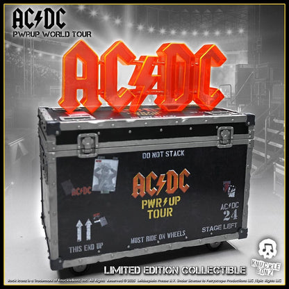 AC/DC Rock Ikonz On Tour-standbeeld PWR UP Tour Road Case