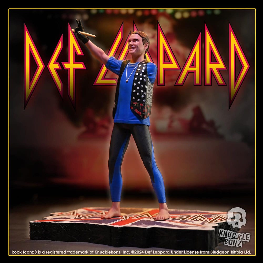 Def Leppard Rock Iconz Beeld Rick Allen 24 cm