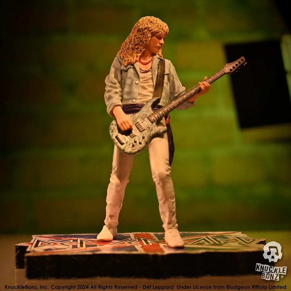 Def Leppard Rock Iconz Beeld Rick Savage 24 cm