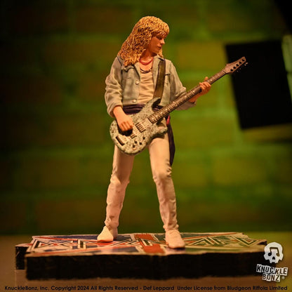 Def Leppard Rock Iconz Beeld Rick Savage 24 cm
